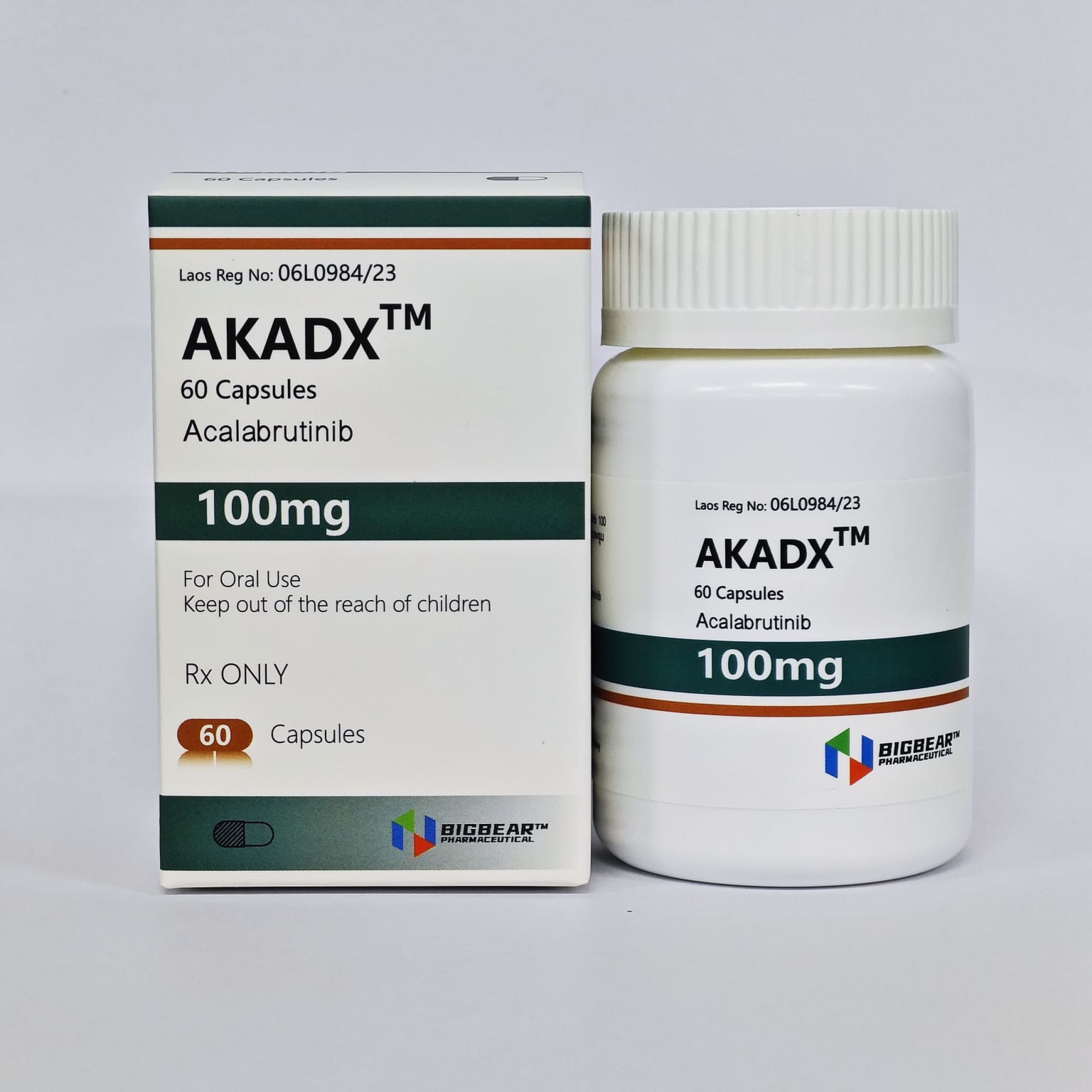 大熊 阿卡替尼片 AKADX Acalabrutinib 100mg 在线购买