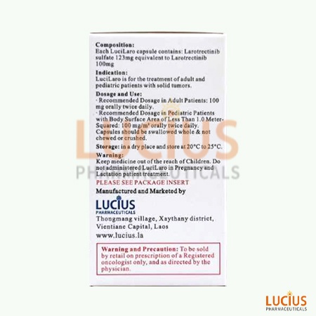 盧修斯 拉羅替尼 larotrectinib 線上購買