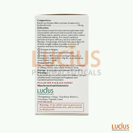 Lucius Anamorelin – Acheter en ligne